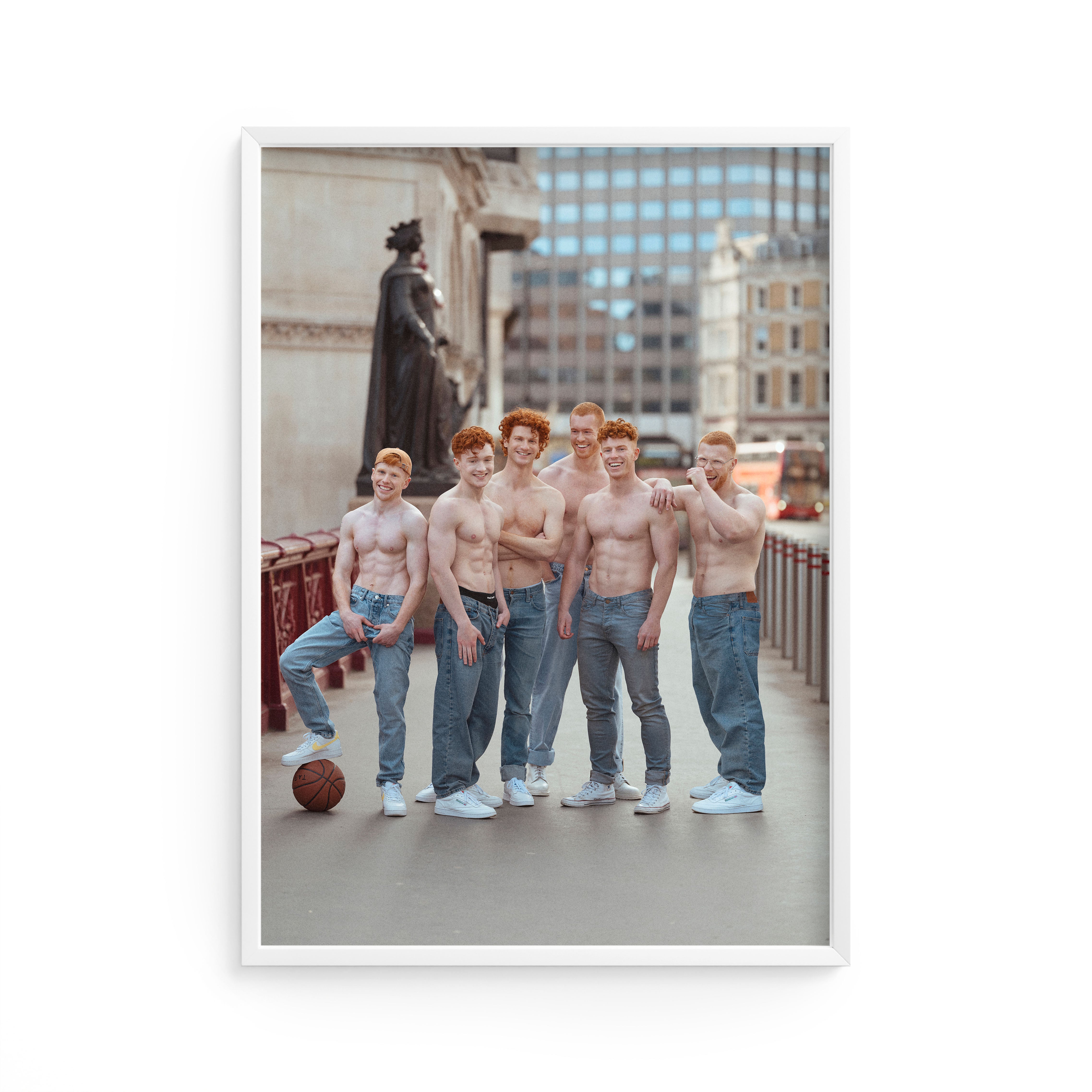 Super Gingers 2022 Back Cover Art Print