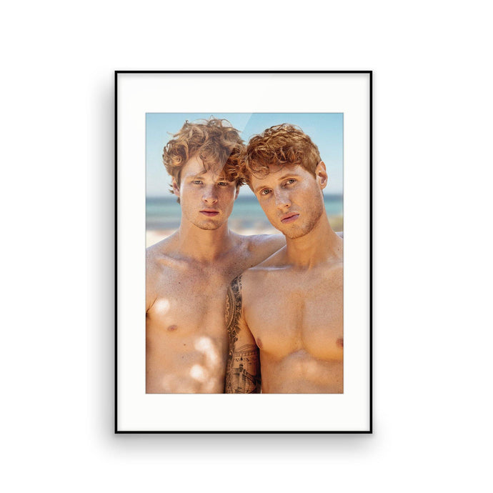 European Boys Samuel & Asger Poster - Red Hot 100